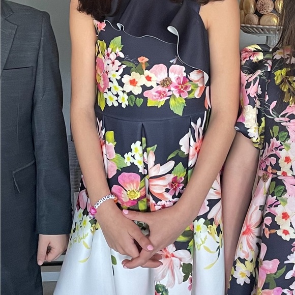 Ted Baker girls Dress Size 7 - Picture 2 of 2